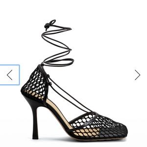 Bottega Veneta Mesh stretch heel